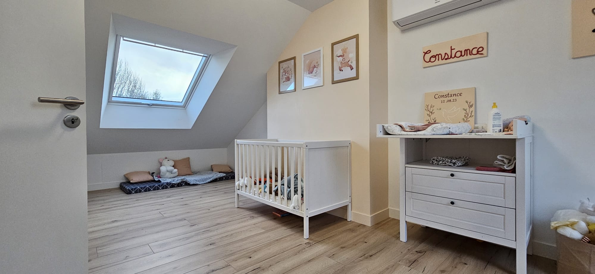 Aménagement combles chambre